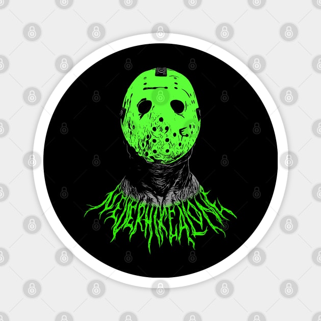 Ghost Jason Metal Toxic Magnet by ANewKindOfFear
